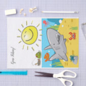 Weefselpapier Ocean Gone Vist vis Tissuepapier (Craft)