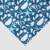 Weefselpapier onder het Zee Walviskrab Zeesterren Tissuepapier (Detail)