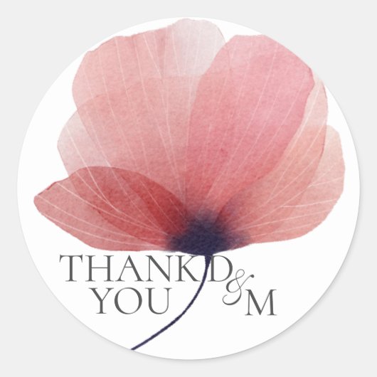 Weefselpapier Papavers Gift Cake Poppen Chocolade  Ronde Sticker (Voorkant)