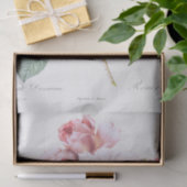 WEEFSELPAPIER : PIERRE ' JOSEPH REDOUTÉ : ROSEBUSH TISSUEPAPIER (Geschenk)