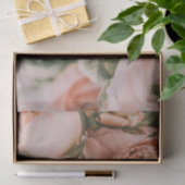 WEEFSELPAPIER : PINKPEONIES TISSUEPAPIER (Geschenk)