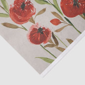 Weefselpapier Poppie Bloemen Tissuepapier (Detail)