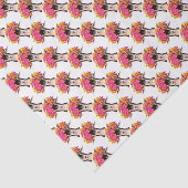 Weefselpapier - Posey de geit Tissuepapier (Detail)