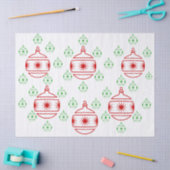 Weefselpapier - Rondboomversieringen Tissuepapier (Craft)