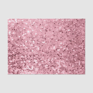 Weefselpapier Roos Gold Glitter met ompakken Tissuepapier