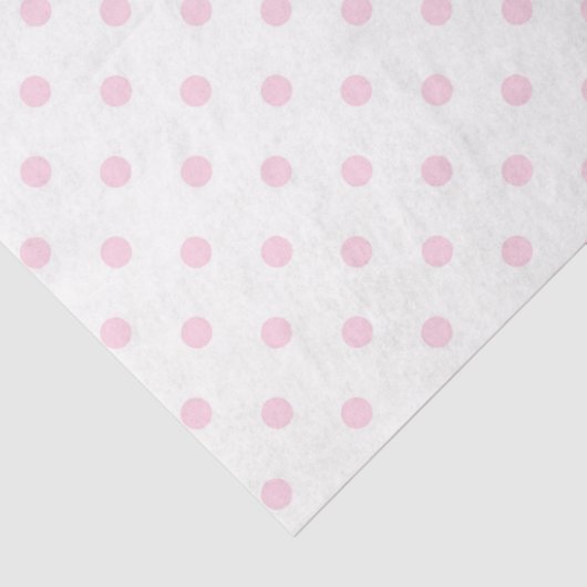 Weefselpapier/roze pooldots tissuepapier (Detail)