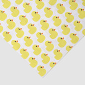 Weefselpapier "Rubber Ducky" Tissuepapier (Detail)