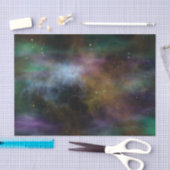 Weefselpapier ruimtekosmos sterren zonnestelsel tissuepapier (Craft)