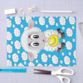 Weefselpapier Schapel Sun Clouds Blue Tissuepapier (Craft)