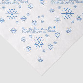 Weefselpapier - Sinterklaas, Slapje, Snowflakes Tissuepapier (Detail)