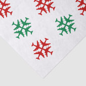 Weefselpapier sneeuwvlakken tissuepapier (Detail)