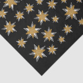 Weefselpapier Snowflake star Silver Kerstmis Tissuepapier (Detail)