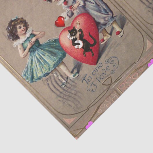 Weefselpapier Valentijnsdag Tissuepapier (Detail)