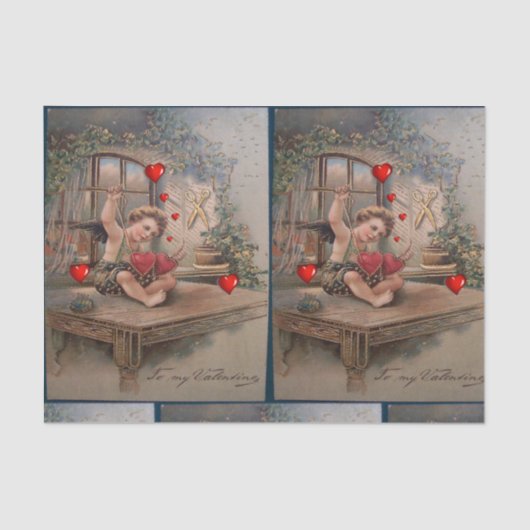 Weefselpapier Valentijnsdag Tissuepapier (Voorkant)