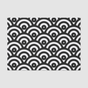 Weefselpapier van 10 lb, witte en zwarte japanse g tissuepapier