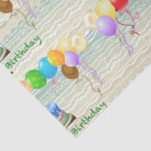 Weefselpapier van de verjaardag tissuepapier (Detail)