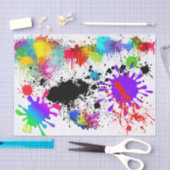 Weefselpapier van het flinterpatroon van de verf tissuepapier (Craft)