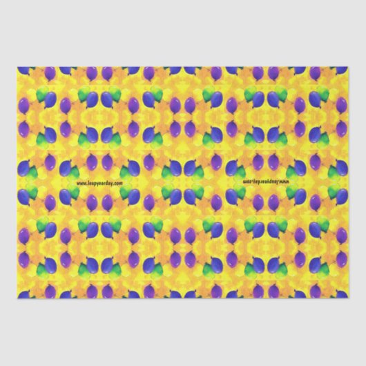 Weefselpapier van leien jaar tissuepapier (Voorkant)