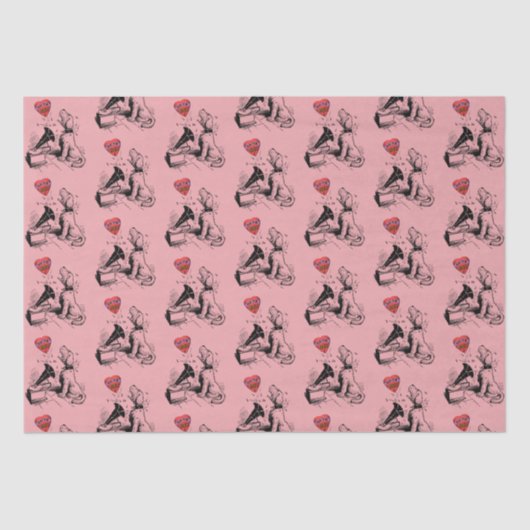 Weefselpapier van Liefde Me Heart Tissuepapier (Voorkant)