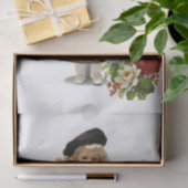 Weefselpapier Victoriaans Floral Tissuepapier (Geschenk)