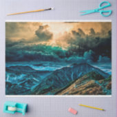 Weefselpapier voor bergen Sky Clouds Tissuepapier (Craft)