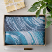 Weefselpapier voor deep zee Waves Deep Ocean Water Tissuepapier (Geschenk)