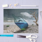 Weefselpapier voor dolfijnwoestijn tissuepapier (Craft)