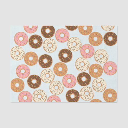 Weefselpapier voor donuts tissuepapier (Voorkant)
