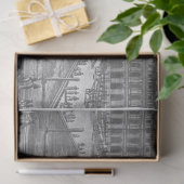 Weefselpapier voor het losmaken van architectonisc tissuepapier (Geschenk)