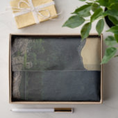 Weefselpapier voor het Sunset Mountains Lake Sunse Tissuepapier (Geschenk)