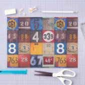 Weefselpapier voor industriële nummering of ontled tissuepapier (Craft)