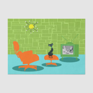 Weefselpapier voor Kat Reagertijdperk Tissuepapier