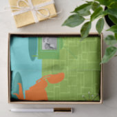 Weefselpapier voor Kat Reagertijdperk Tissuepapier (Geschenk)