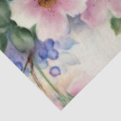 Weefselpapier voor kersen, bloesems en blauwe bosb tissuepapier