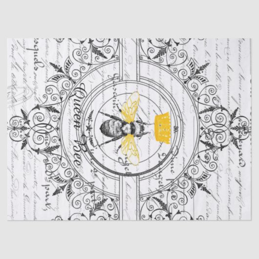 Weefselpapier voor koninginnen tissuepapier (Voorkant)