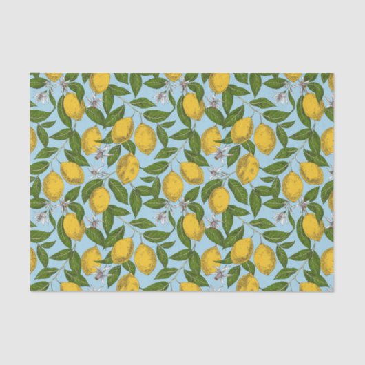 Weefselpapier voor  loskoppeling van de Lemons Tissuepapier (Voorkant)