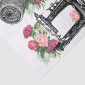 Weefselpapier voor  naairoze rozen tissuepapier (Detail)