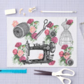 Weefselpapier voor  naairoze rozen tissuepapier (Craft)