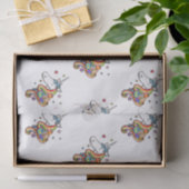 Weefselpapier voor regenboogontsteking tissuepapier (Geschenk)