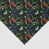 Weefselpapier voor regenboogpride Valentijn Tissuepapier (Detail)