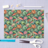 Weefselpapier voor waterverf Koi en Water Lilies Tissuepapier (Craft)