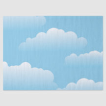 Weefselpapier voor wolken