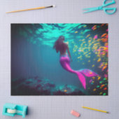 Weefselpapier voor Zeemeermin en vis Tissuepapier (Craft)