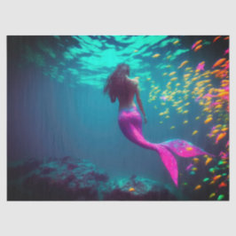 Weefselpapier voor Zeemeermin en vis Tissuepapier