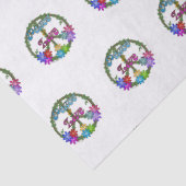 Weefselpapier - Vrede & Liefde Tissuepapier (Detail)