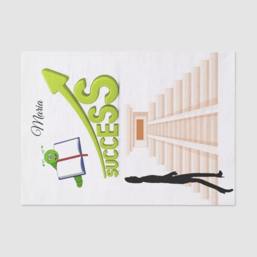 Weefselpapier Vrouwen succes Tissuepapier (Voorkant)