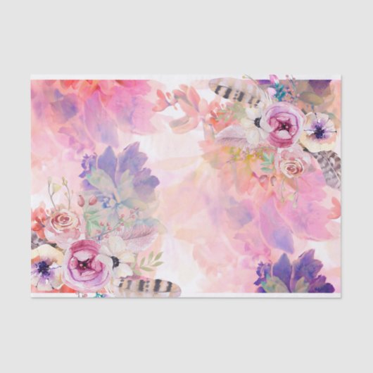 Weefselpapier waterverf tissuepapier (Voorkant)