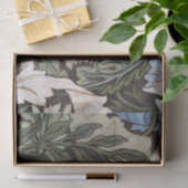 WEEFSELPAPIER : WILLIAM MORRIS : FLORAL STUDIE TISSUEPAPIER (Geschenk)