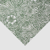 WEEFSELPAPIER : WILLIAM MORRIS : GROENEN TISSUEPAPIER (Detail)