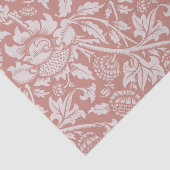 WEEFSELPAPIER : WILLIAM MORRIS : PLATTELAND TISSUEPAPIER (Detail)